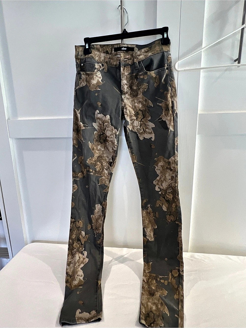 else Floral Skinny Jeans Waist 24 NWT